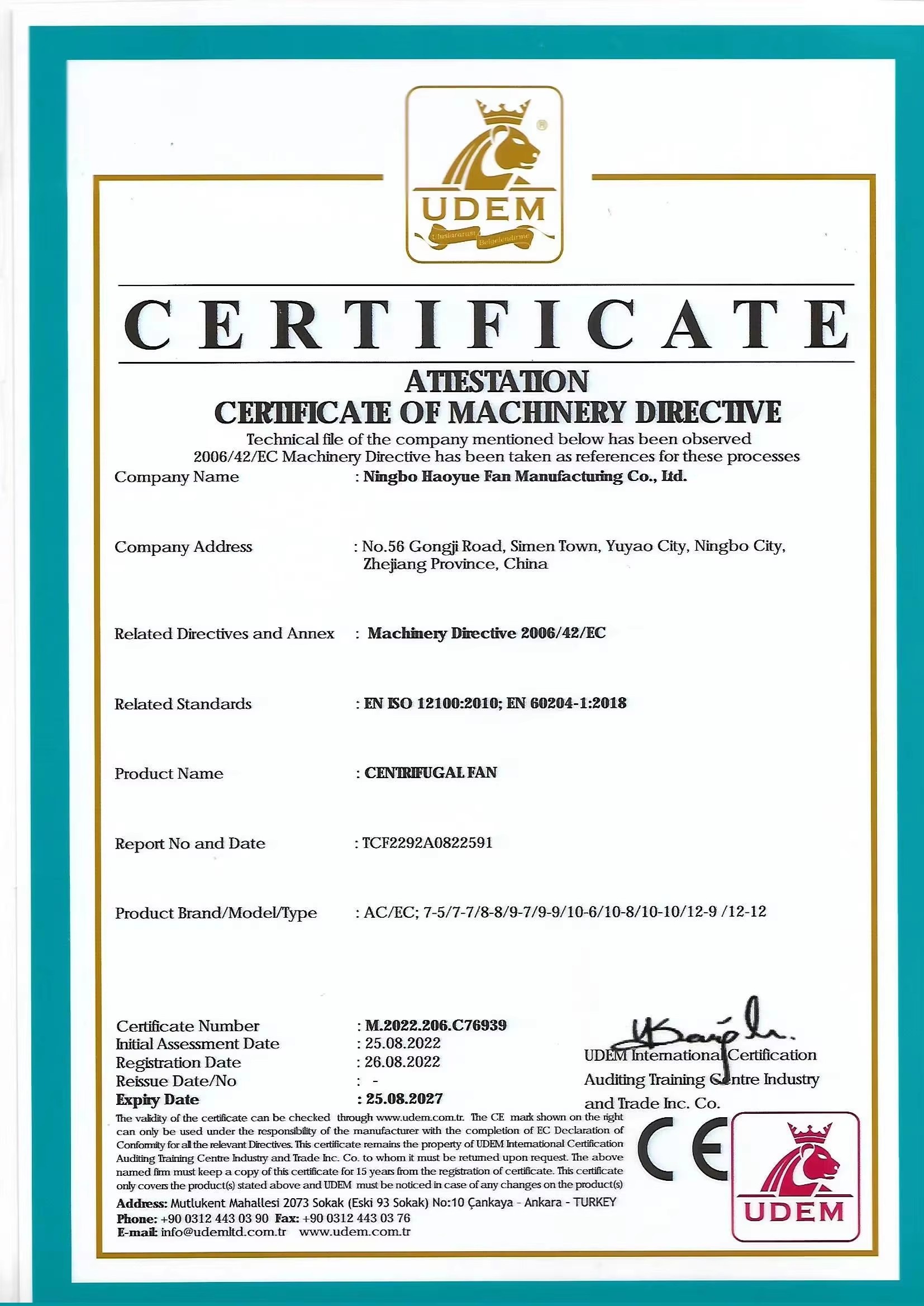 CE Certification